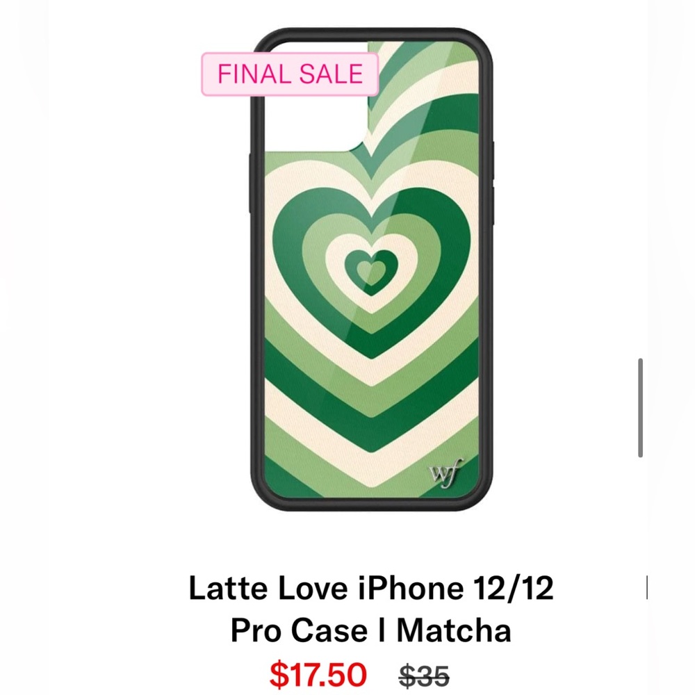 wildflower iphone 12/12 pro case
